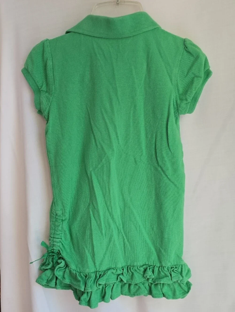 Ralph Lauren Green Polo Dress with Purple Pony